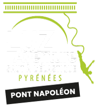 Logo - Saut à l'élastique à Luz Saint-Sauveur - Pyrénées. Luz Aventure au Pont Napoléon